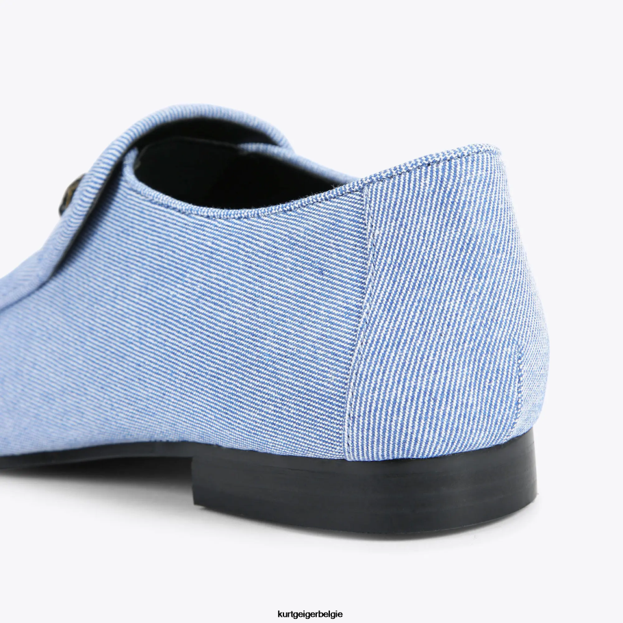 Kurt Geiger Londen Hugh Eagle-denim Heren | schoenen blauw D0N0ZV626