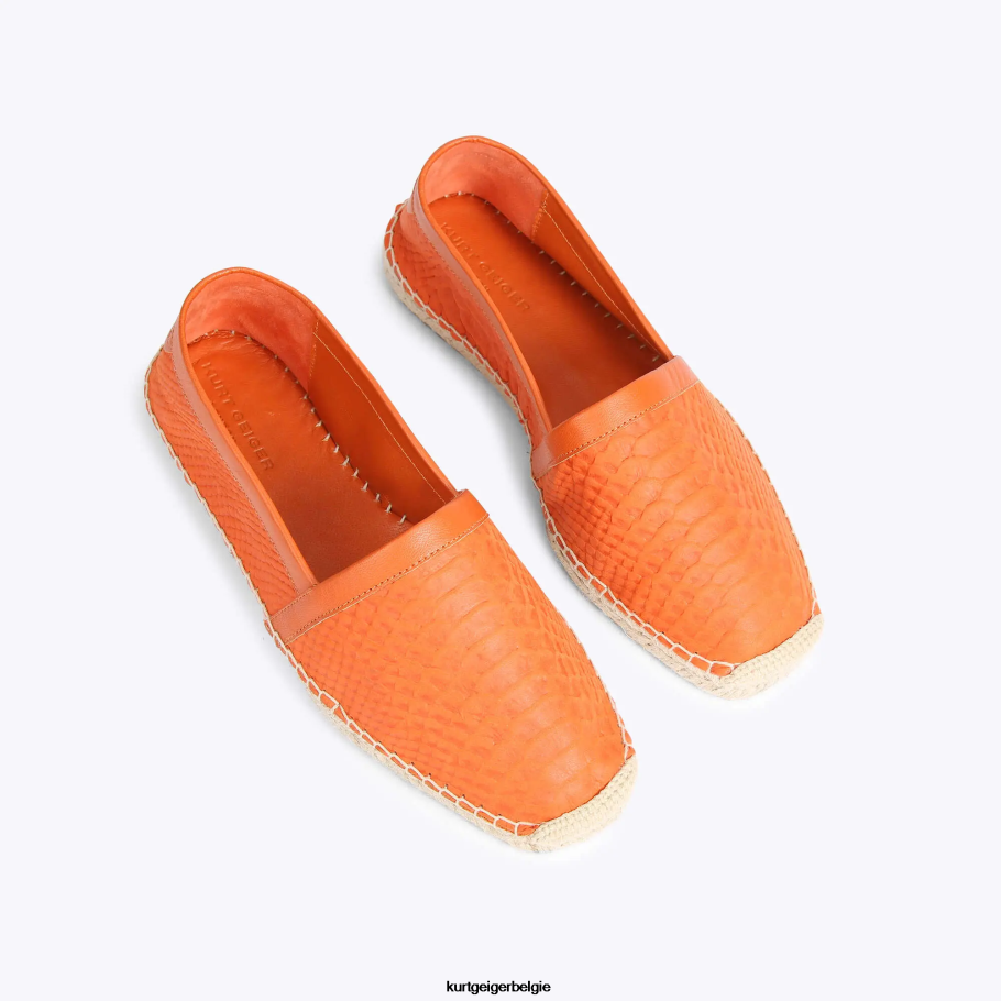 Kurt Geiger Londen Isaac Heren | schoenen oranje D0N0ZV494