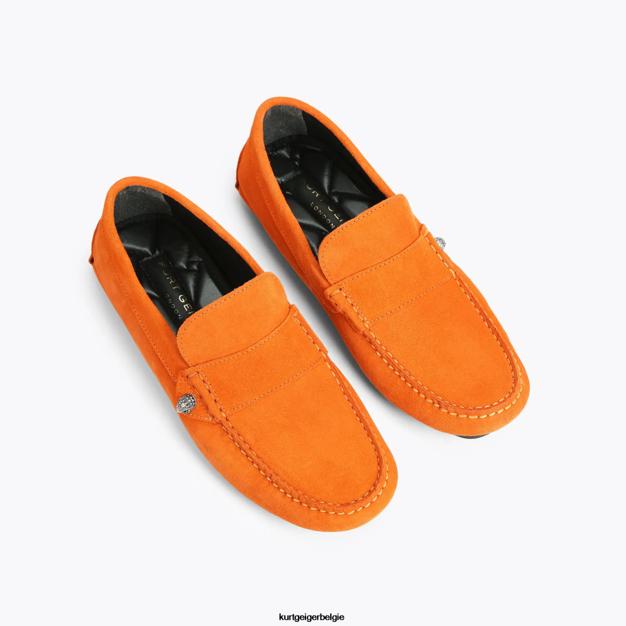 Kurt Geiger Londen Stirling Heren | schoenen oranje D0N0ZV614