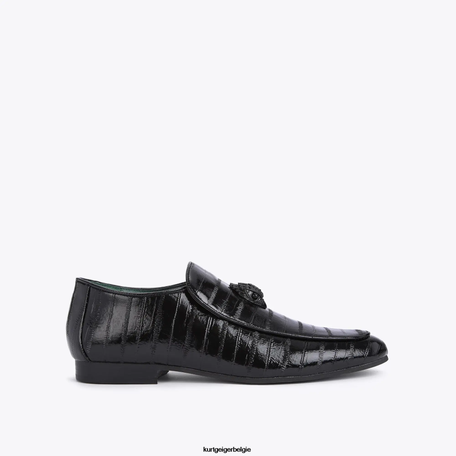 Kurt Geiger Londen Hugh Eagle patent paling Heren | schoenen zwart D0N0ZV659