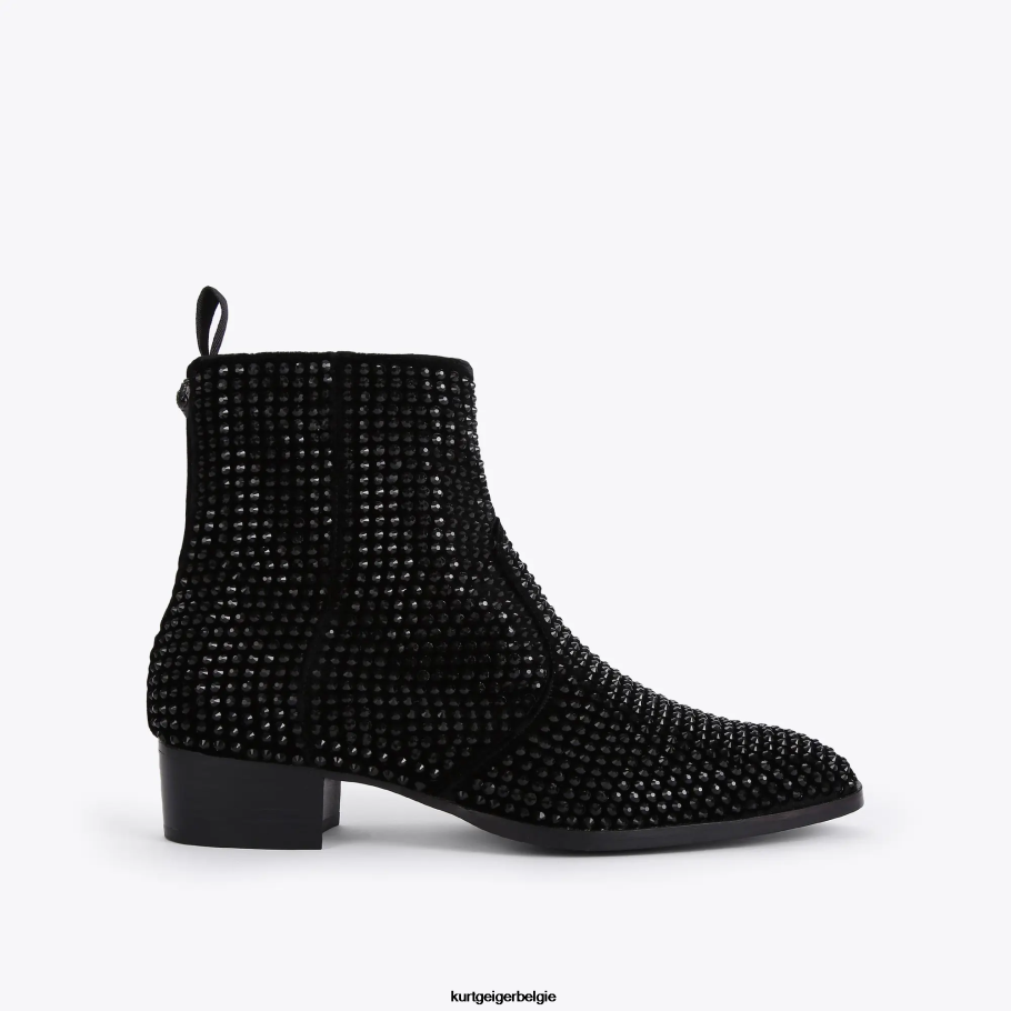 Kurt Geiger Londense gin-stud Heren | schoenen zwart D0N0ZV655