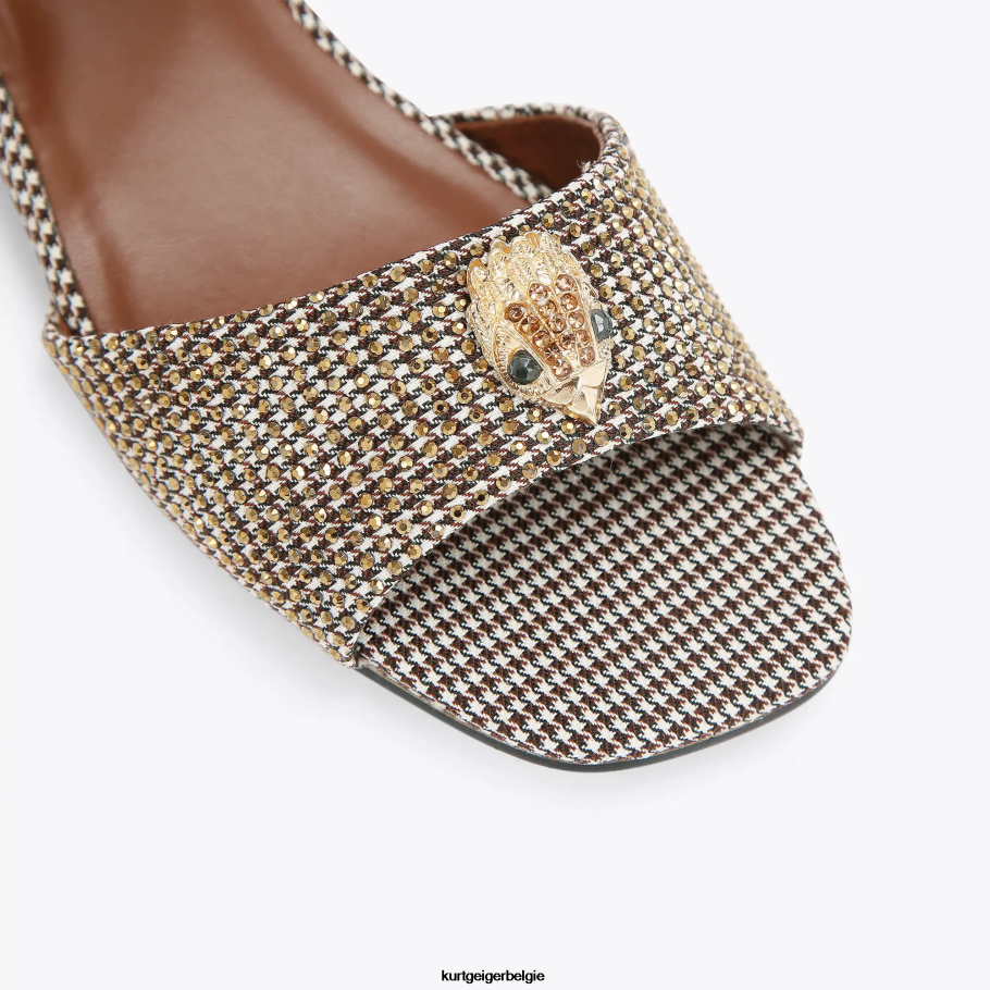 Kurt Geiger Londen mini kensington sandaal kinderen | schoenen goud D0N0ZV480