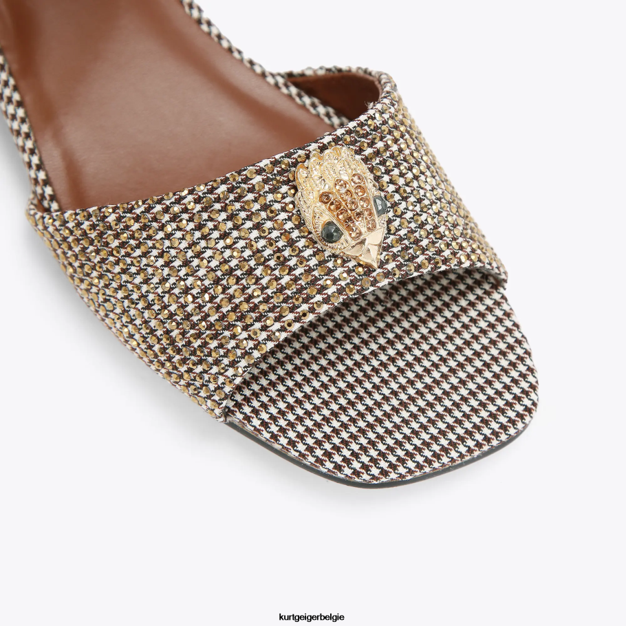 Kurt Geiger Londen mini kensington sandaal kinderen | schoenen goud D0N0ZV481