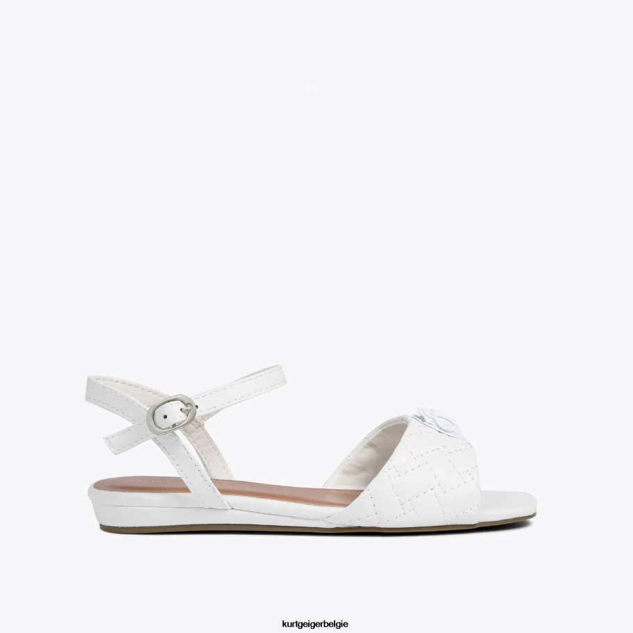 Kurt Geiger Londen mini kensington sandaal kinderen | schoenen wit D0N0ZV484