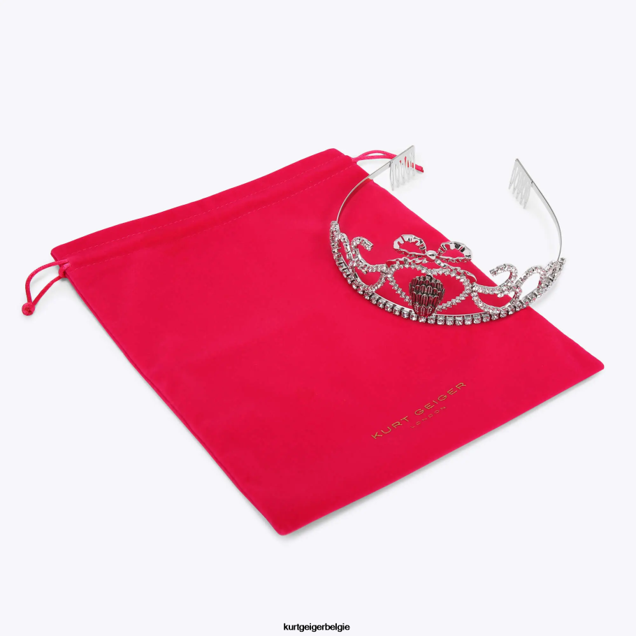 Kurt Geiger Londen Eagle tiara vrouwen | accessoires zilver D0N0ZV546