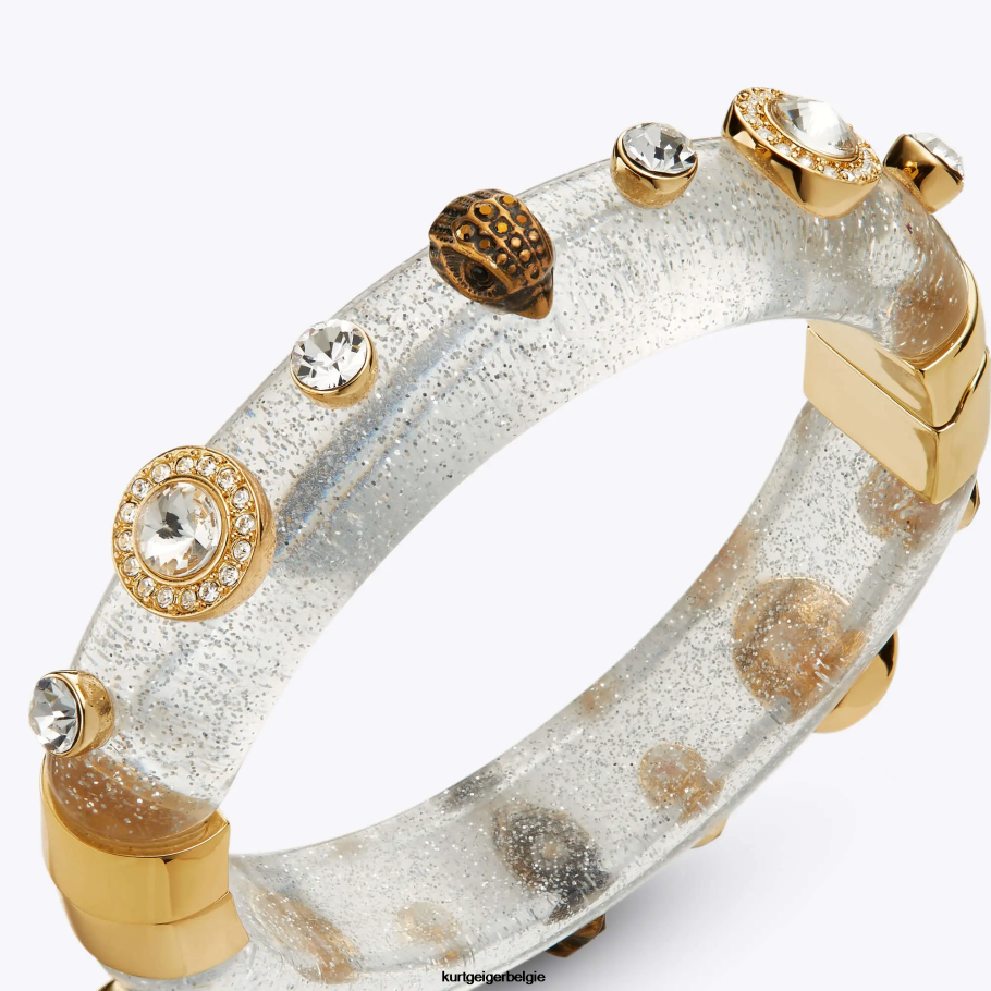 Kurt Geiger Londen glitterkristal armband vrouwen | accessoires zilver D0N0ZV553