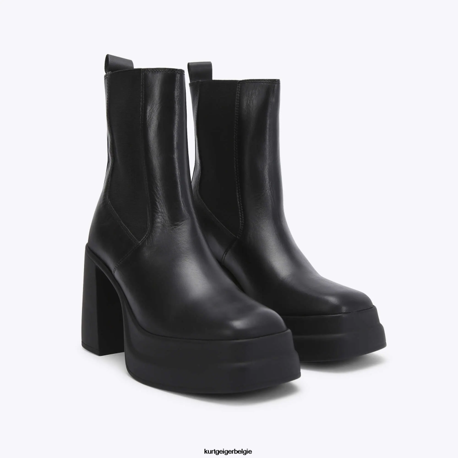 Kurt Geiger Londen stampte Chelsea vrouwen | schoenen zwart D0N0ZV661