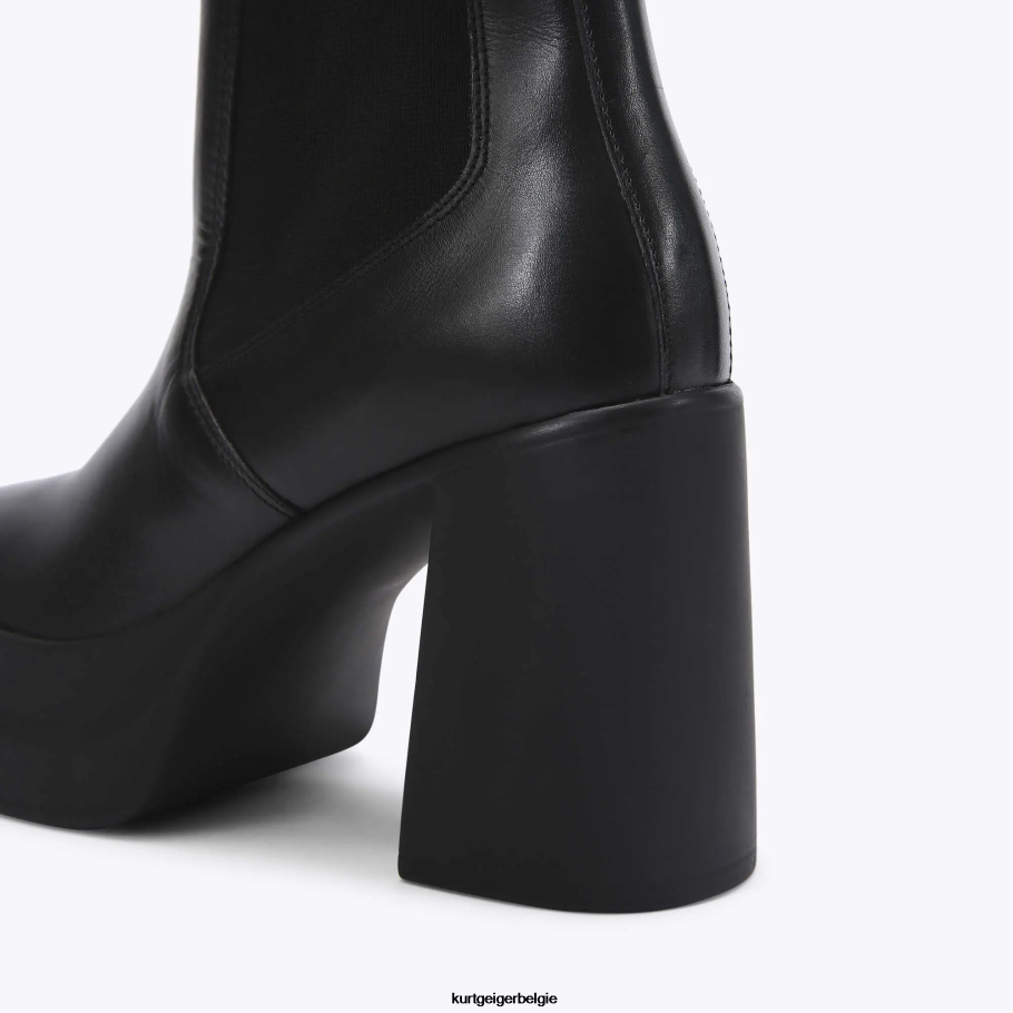 Kurt Geiger Londen stampte Chelsea vrouwen | schoenen zwart D0N0ZV661