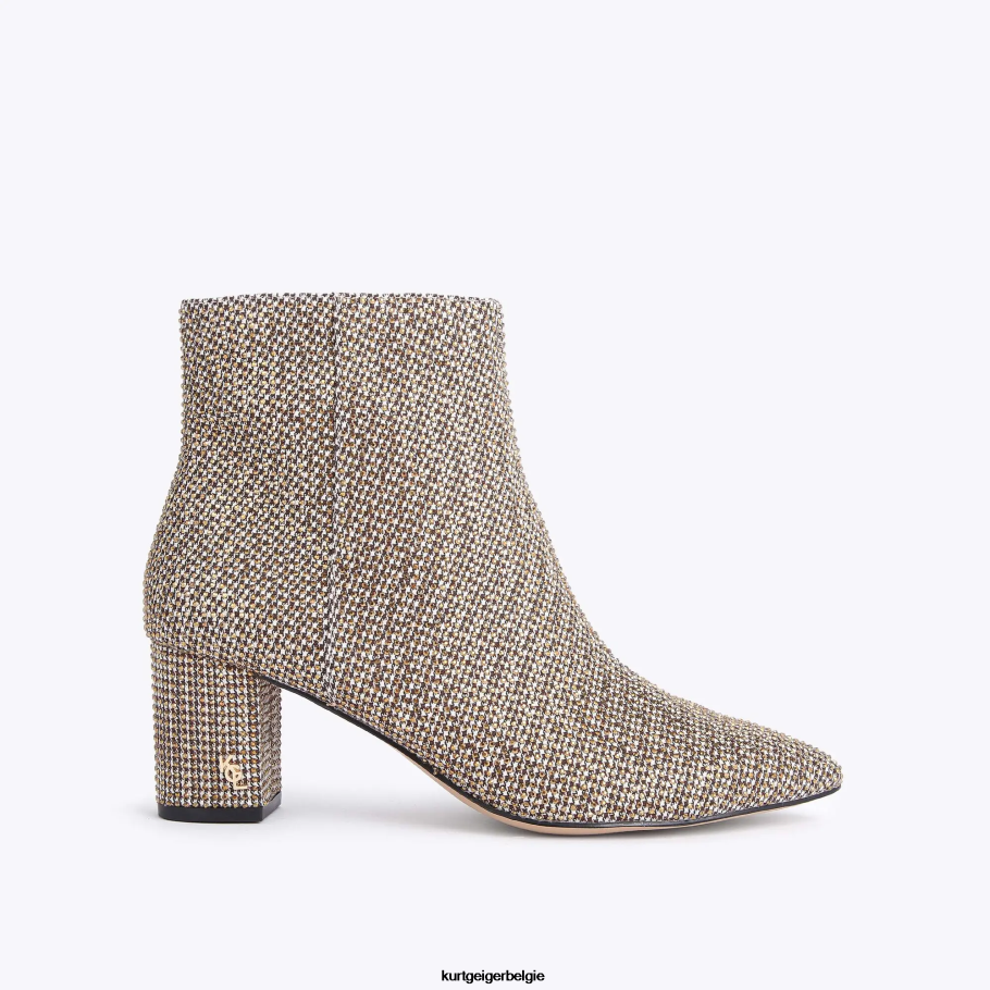 Kurt Geiger Londen burlington enkellaarsjes vrouwen | schoenen beige D0N0ZV306