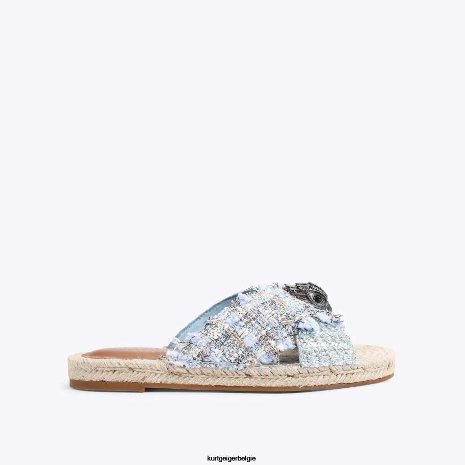 Kurt Geiger Londen Kensington-espadrille vrouwen | schoenen lichtblauw D0N0ZV444