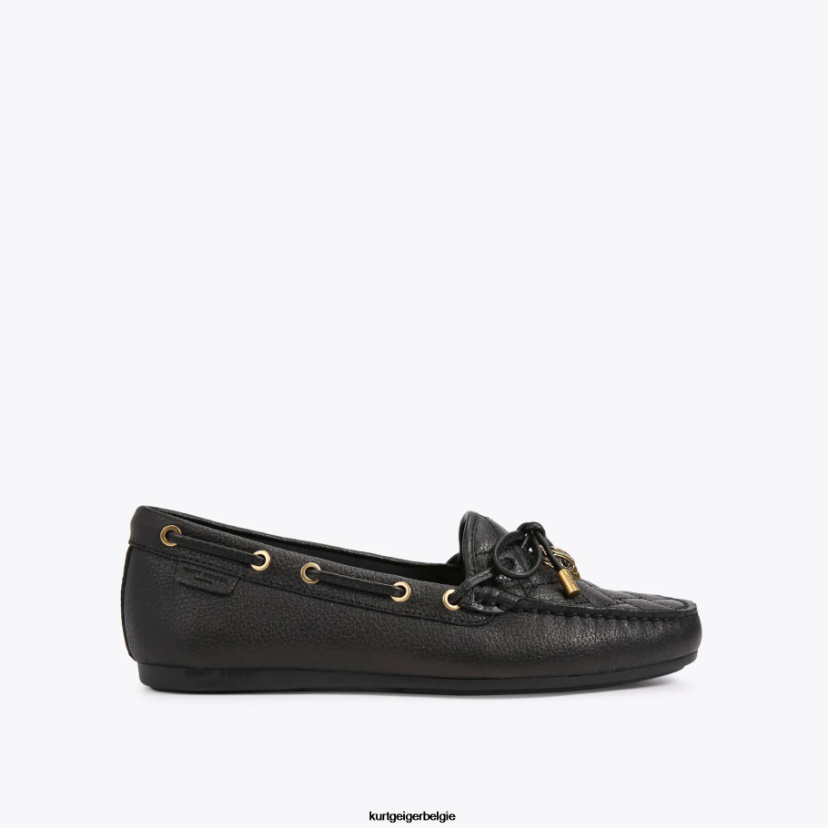 Kurt Geiger Londen Eagle mocassin vrouwen | schoenen zwart D0N0ZV355