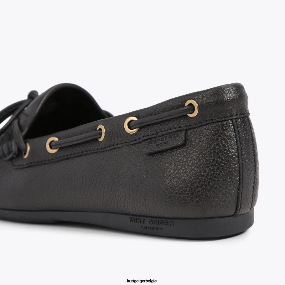 Kurt Geiger Londen Eagle mocassin vrouwen | schoenen zwart D0N0ZV355