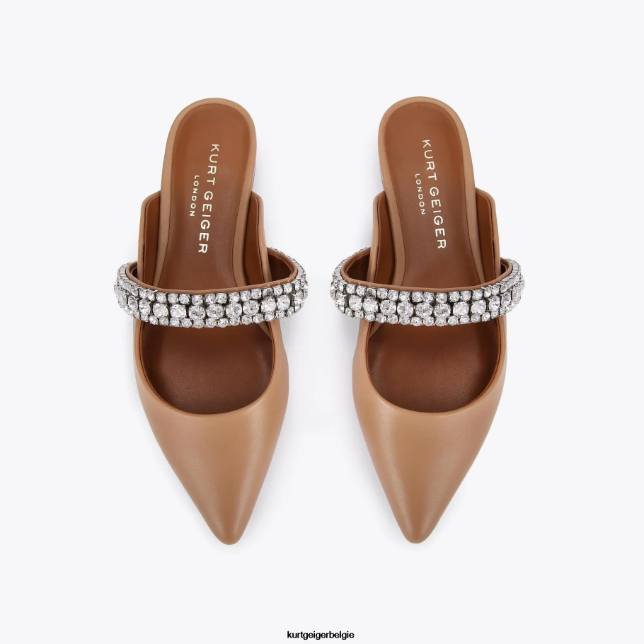 Kurt Geiger Londen prinselijk vrouwen | schoenen kameel D0N0ZV366