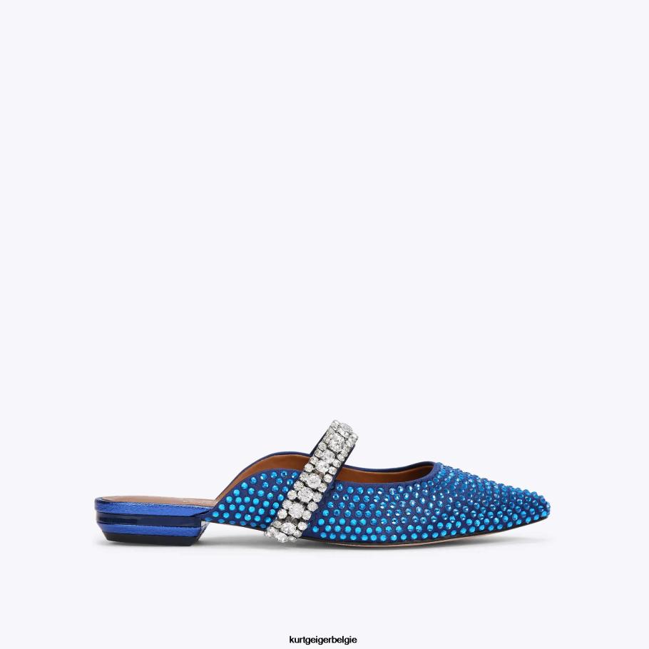 Kurt Geiger prinselijke kristallen van Londen vrouwen | schoenen donkerblauw D0N0ZV684