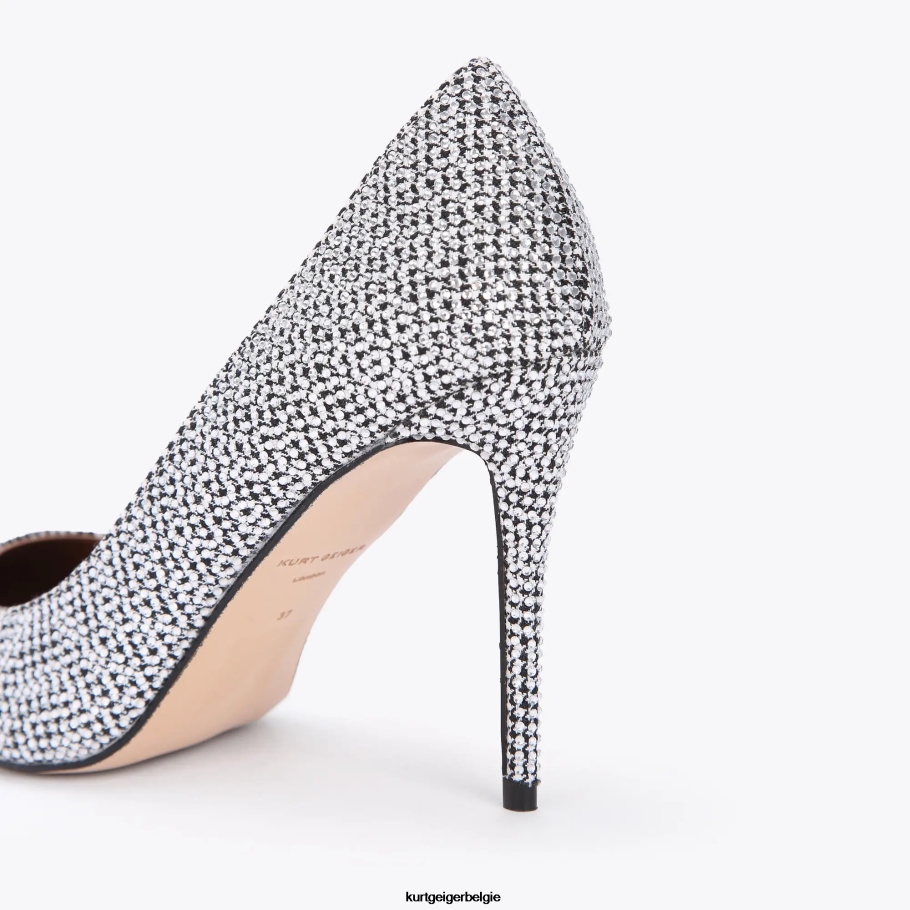 Kurt Geiger Londen Belgravia vrouwen | schoenen zilver D0N0ZV321