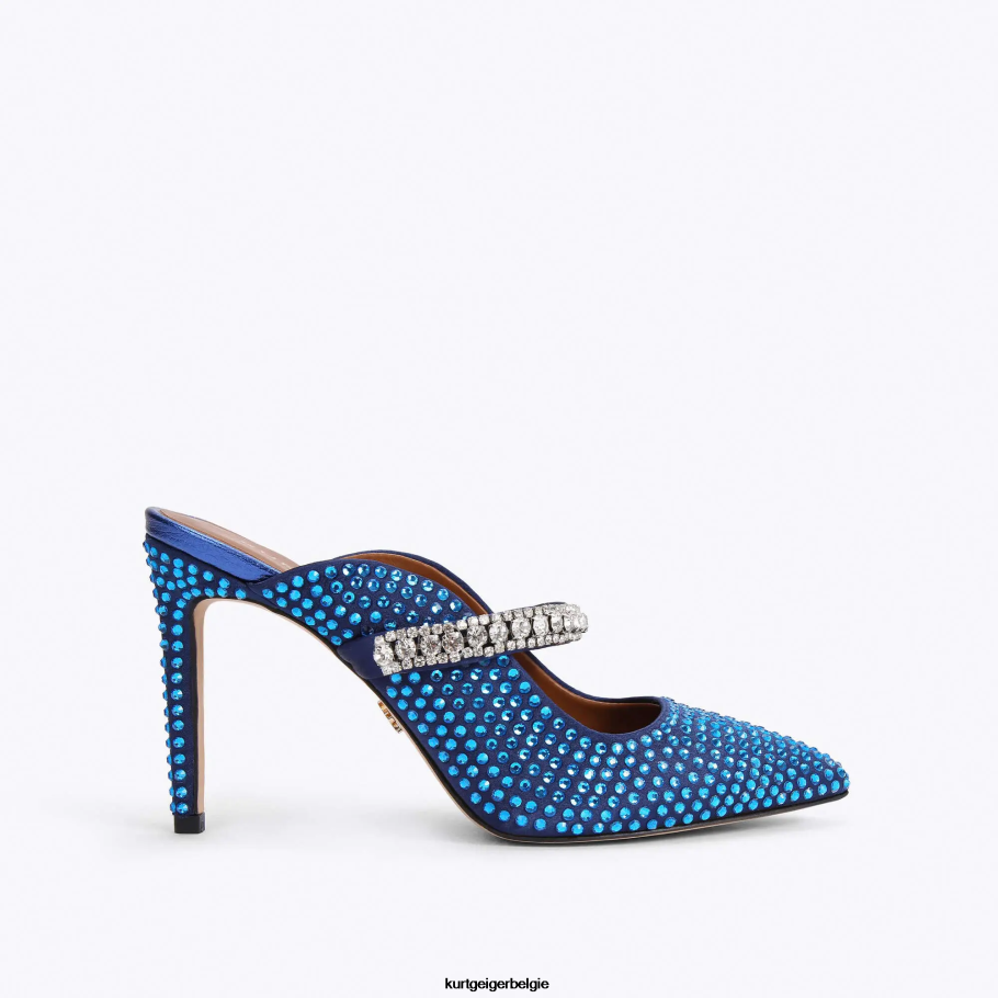 Kurt Geiger Londen Duke kristal vrouwen | schoenen donkerblauw D0N0ZV417