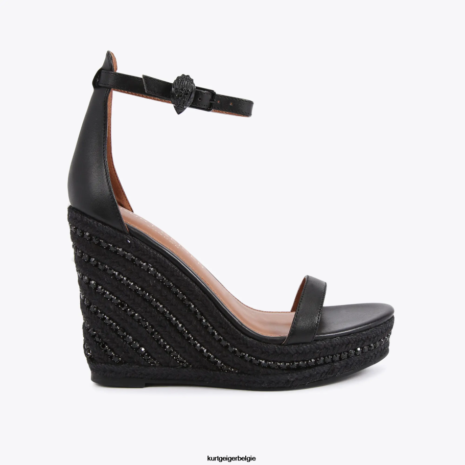 Kurt Geiger Londen Shoreditch-wig vrouwen | schoenen zwart D0N0ZV437