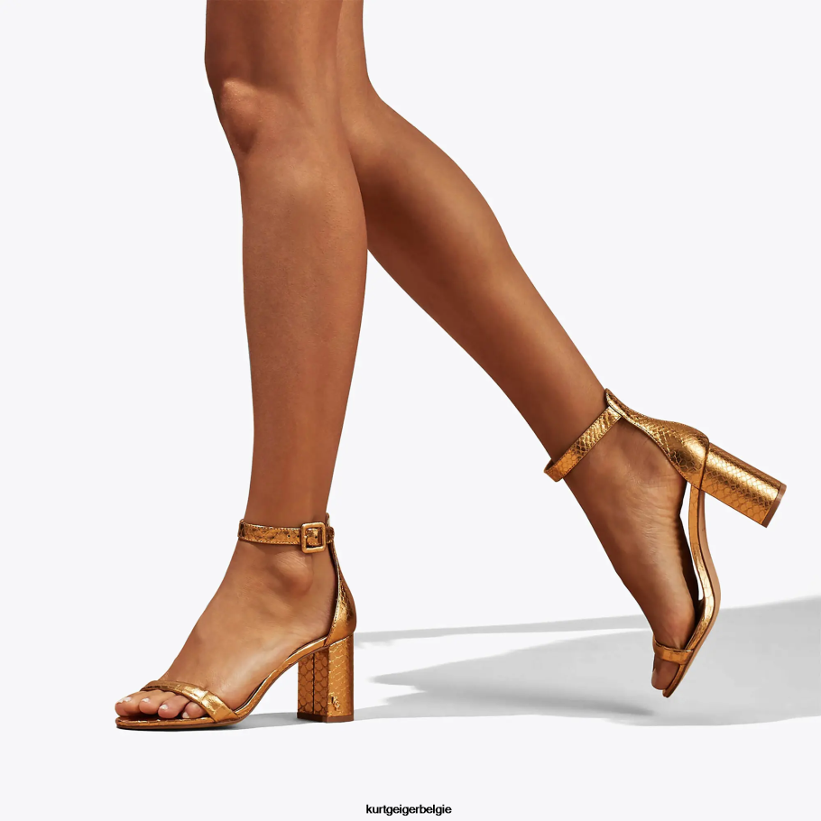 Kurt Geiger Londen langley vrouwen | schoenen goud D0N0ZV331