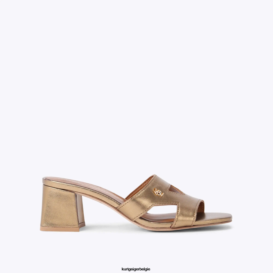 Kurt Geiger Londen odina blok vrouwen | schoenen goud D0N0ZV446