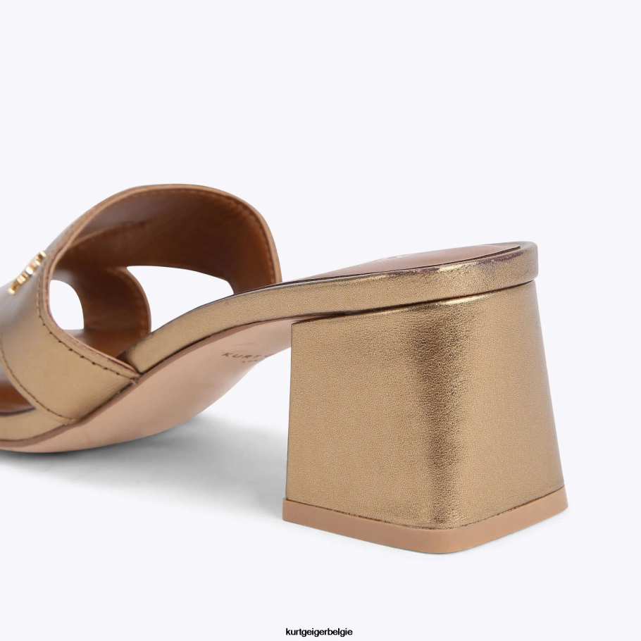 Kurt Geiger Londen odina blok vrouwen | schoenen goud D0N0ZV446