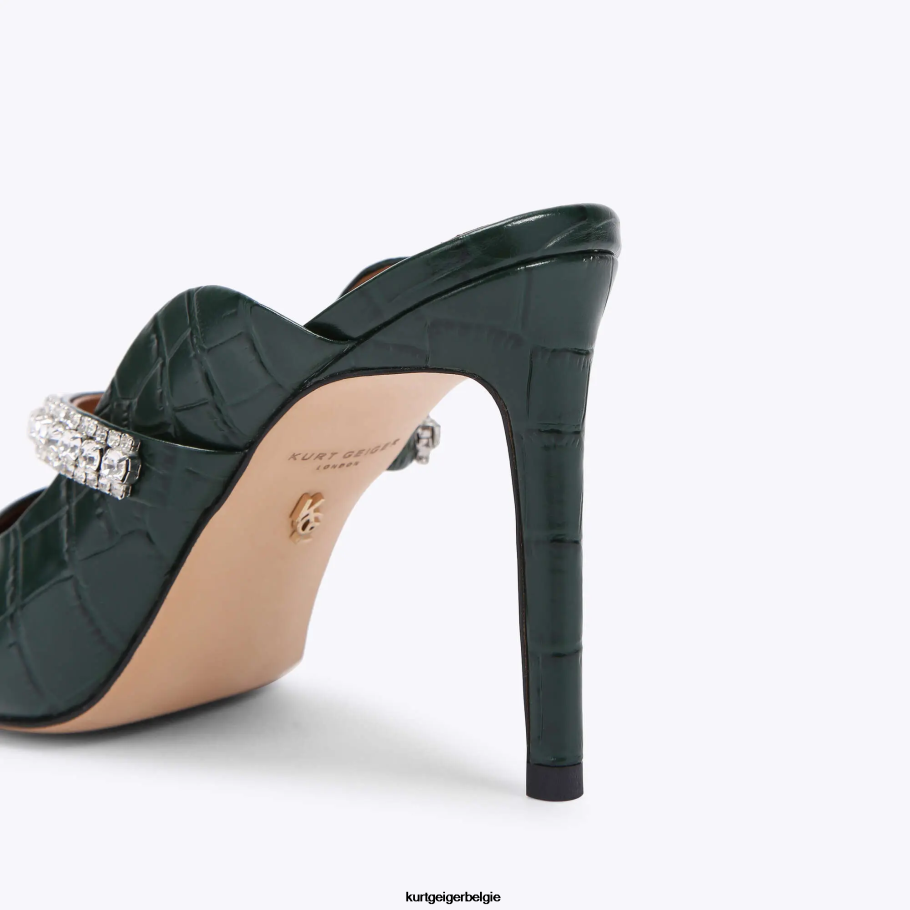 Kurt Geiger Londense hertog vrouwen | schoenen donkergroen D0N0ZV422