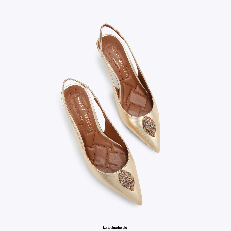 Kurt Geiger londen belgravia slingback vrouwen | schoenen goud D0N0ZV332