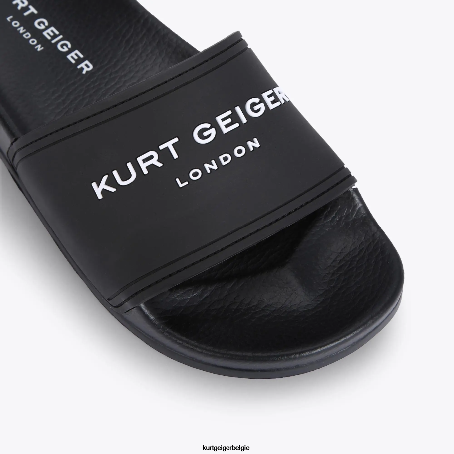 Kurt Geiger Londen kgl zwembadschuifregelaar vrouwen | schoenen zwart D0N0ZV454