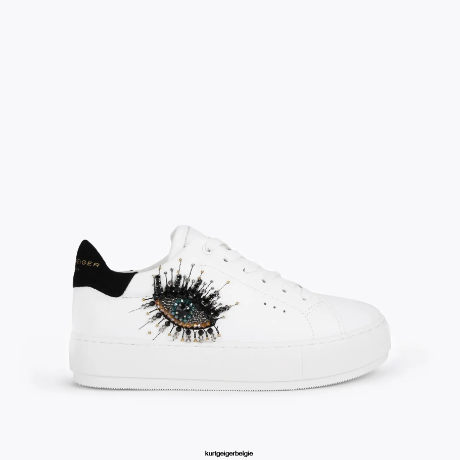 Kurt Geiger Londen Laney Eye vrouwen | schoenen wit D0N0ZV302