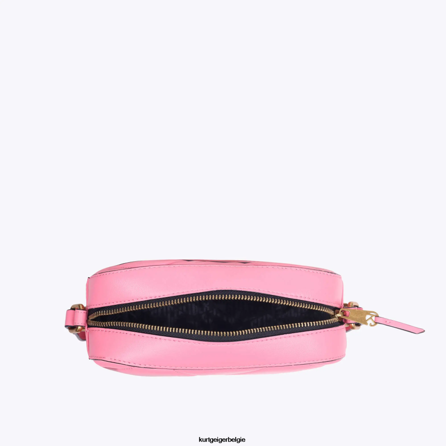 Kurt Geiger Londen kensington crossbody vrouwen | Tassen roze D0N0ZV100