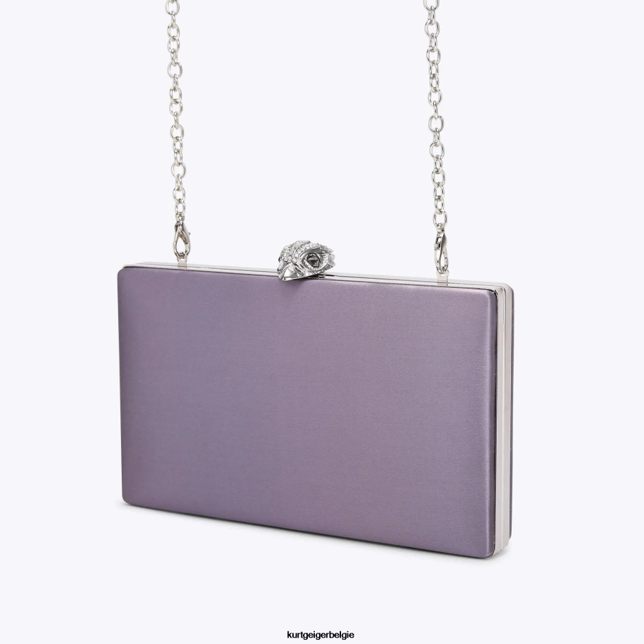 Kurt Geiger Londen kensington clutch vrouwen | Tassen lila D0N0ZV58